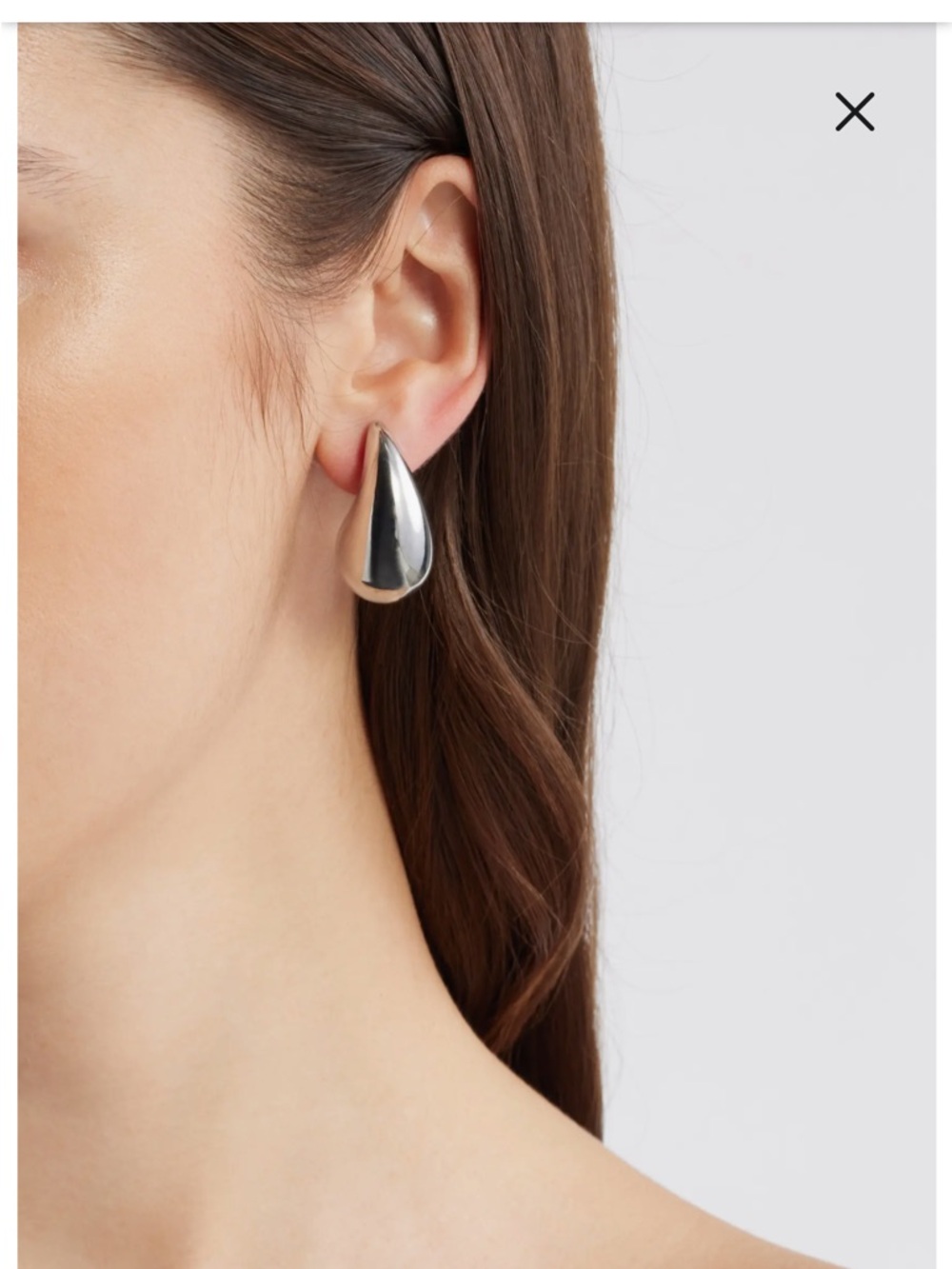 Like New | Open Edit Silver Teardrop Earrings - Women's Jewelry